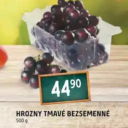 Terno HROZNY TMAVÉ BEZSEMENNÉ nabídka
