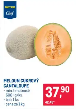Makro MELOUN CUKROVÝ CANTALOUPE nabídka