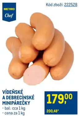 Makro VÍDEŇSKÉ A DEBRECÍNSKÉ MINIPÁREČKY nabídka