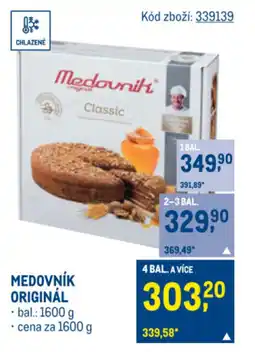 Makro MEDOVNÍK ORIGINÁL nabídka