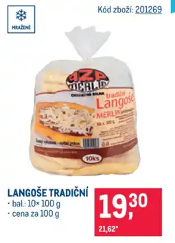 Makro LANGOŠE TRADIČNÍ nabídka