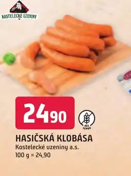 Trefa HASIČSKÁ KLOBÁSA nabídka