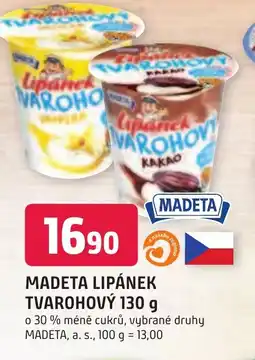Trefa MADETA LIPÁNEK TVAROHOVÝ 130 g nabídka