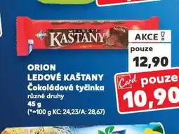 Kaufland Orion ledové kaštany nabídka