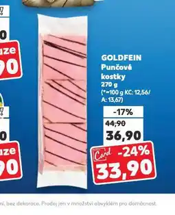 Kaufland Punčové kostky nabídka