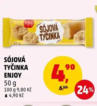 Penny Market SÓJOVÁ TYČINKA ENJOY 50 g nabídka