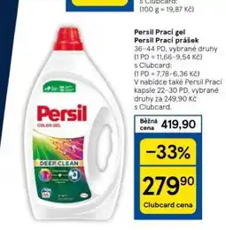 Tesco Persil prací prostředek nabídka