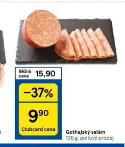 Tesco Gothajský salám nabídka