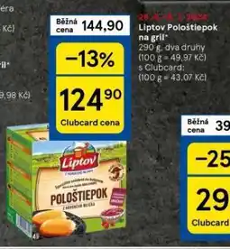 Tesco Liptov pološtiepok na gril nabídka