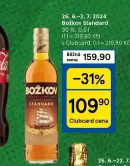 Tesco Božkov standard nabídka