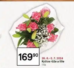 Tesco Kytice růže a lilie nabídka