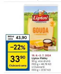 Tesco Liptov plátky nabídka