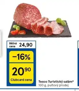 Tesco Turistický salám nabídka
