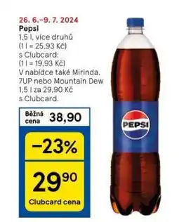 Tesco Pepsi nabídka