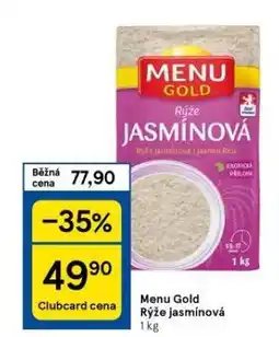 Tesco Menu gold rýže jasmínová nabídka