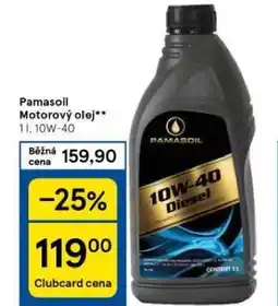 Tesco Pamasoil motorový olej nabídka