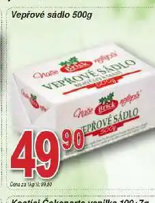 Hruška Vepřové sádlo nabídka