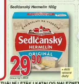 Hruška Sedlčanský hermelín nabídka