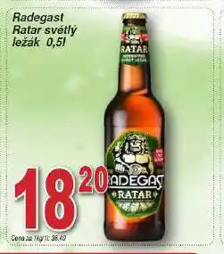 Hruška Pivo radegast nabídka