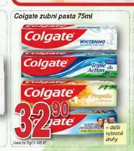 Hruška Colgate zubní pasta nabídka