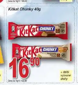 Hruška Kitkat chunky nabídka