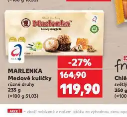 Kaufland Marlenka medové kuličky nabídka