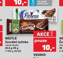 Kaufland Nestlé cereální tyčinka nabídka