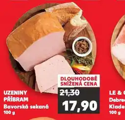 Kaufland Bavorská sekaná nabídka