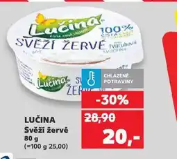 Kaufland Lučina svěží žervé nabídka