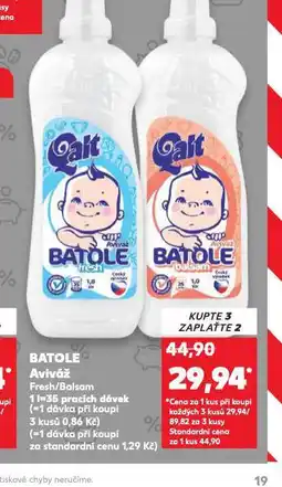 Kaufland Batole aviváž nabídka
