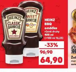 Kaufland Heinz bbq omáčka nabídka