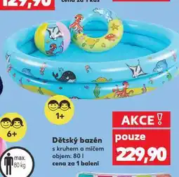 Kaufland Dětský bazén nabídka