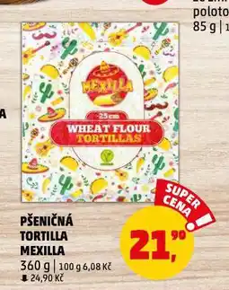 Penny Market Pšeničná tortilla mexilla nabídka
