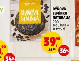Penny Market Dýňová semínka naturalia nabídka
