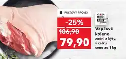 Kaufland Vepřové koleno nabídka