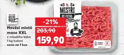 Kaufland Hovězí mleté maso XXL nabídka