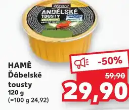 Kaufland HAMÉ Ďábelské tousty nabídka