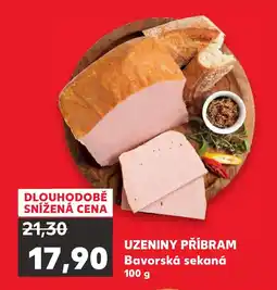 Kaufland UZENINY PŘÍBRAM Bavorská sekaná 100 g nabídka