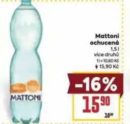 Billa Mattoni ochucená 1.5L nabídka