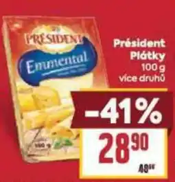Billa Président Plátky nabídka