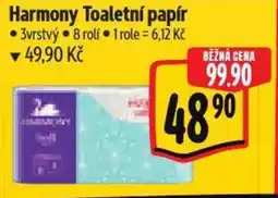 Albert Harmony Toaletní papír nabídka
