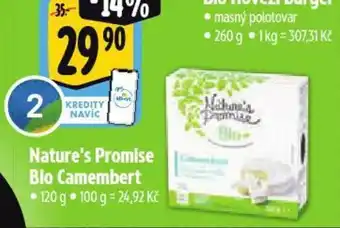 Albert Nature's Promise Bio Camembert nabídka