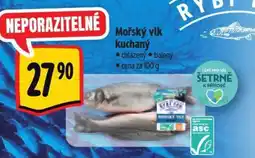 Albert Mořský vlk kuchaný nabídka