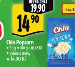 Albert Chio Popcorn nabídka