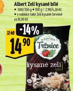 Albert Albert Zelí kysané bílé nabídka