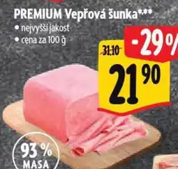 Albert PREMIUM Vepřová šunka nabídka