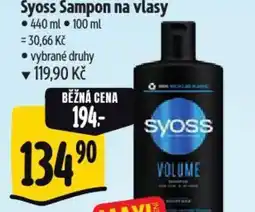 Albert Syoss Šampon na vlasy nabídka