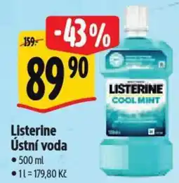 Albert Listerine Ústní voda nabídka