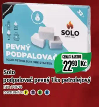 Tamda Foods Solo podpalovač pevný 1ks petrolejový nabídka