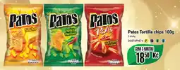 Tamda Foods Patos Tortilla chips 100g nabídka